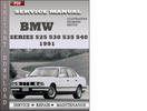 Thumbnail BMW 5 Series 525 530 535 540 1991 Factory Service Repair Manual Download