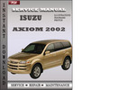 Thumbnail Isuzu Axiom 2002 Factory Service Repair Manual Download