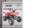 Thumbnail Aeon Cobra 125 180 Factory Service Repair Manual Download