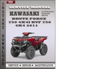 Thumbnail Kawasaki Brute Force 750 4x4i KVF 750 4x4 2011 Factory Service Repair Manual Download