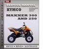 Thumbnail KYMCO Maxxer 300 and 250 Factory Service Repair Manual Download