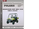 Thumbnail Polaris Ranger XP HD 700 4x4 2009 Factory Service Repair Manual Download