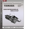 Thumbnail Yamaha Snowmobile BR250F Factory Service Repair Manual Download