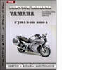 Thumbnail Yamaha FJR1300 2001 Factory Service Repair Manual Download