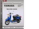 Thumbnail Yamaha YJ125S 2006 Factory Service Repair Manual Download
