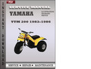 Thumbnail Yamaha YTM 200 1983-1986 Factory Service Repair Manual Download