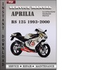 Thumbnail Aprilia RS 125 1993-2000 Factory Service Repair Manual Download