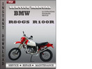 Thumbnail BMW R80GS  R100R Factory Service Repair Manual Download