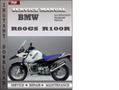 Thumbnail BMW R1150 GS Factory Service Repair Manual Download