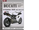 Thumbnail Ducati Superbike 848 2008 2009 2010 Factory Service Repair Manual Download