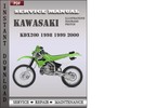 Thumbnail Kawasaki KDX200 1998 1999 2000 Factory Service Repair Manual Download