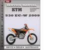 Thumbnail KTM 530 EC-W 2009 Factory Service Repair Manual Download