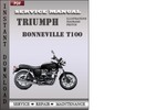 Thumbnail Triumph Bonneville T100 Factory Service Repair Manual Download