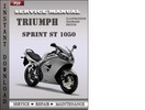 Thumbnail Triumph Sprint ST 1050 Factory Service Repair Manual Download