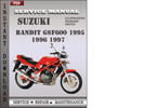 Thumbnail Suzuki Bandit GSF600 1995 1996 1997 Factory Service Repair Manual Download
