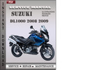 Thumbnail Suzuki DL1000 2008 2009 Factory Service Repair Manual Download