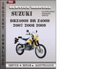 Thumbnail Suzuki DRZ400S DR Z400S 2007 2008 2009 Factory Service Repair Manual Download