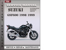 Thumbnail Suzuki GSF600 1998 1999 Factory Service Repair Manual Download