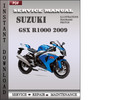 Thumbnail Suzuki GSX R1000 2009 Factory Service Repair Manual Download