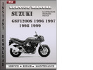 Thumbnail Suzuki GSF1200S 1996 1997 1998 1999 Factory Service Repair Manual Download