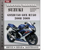 Thumbnail Suzuki GSXR750 GSX R750 2008 2009  Factory Service Repair Manual Download
