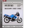 Thumbnail Suzuki RG250W 1983 1984 Factory Service Repair Manual Download