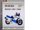 Thumbnail Suzuki RG250 1987 1988 Factory Service Repair Manual Download
