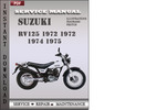 Thumbnail Suzuki RV125 1972 1972 1974 1975 Factory Service Repair Manual Download