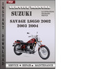 Thumbnail Suzuki Savage LS650 2002 2003 2004 Factory Service Repair Manual Download