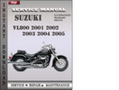 Thumbnail Suzuki VL800 2001 2002 2003 2004 2005 Factory Service Repair Manual Download