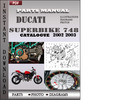 Thumbnail Ducati Superbike 748 2002 2003 Parts Manual Catalog PDF Download