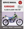 Thumbnail Kawasaki KLX250 KLX250R 1993-1997 Service Repair Manual PDF Thumbnail Kawasaki KLX250 KLX250R 1993-1997 Service Repair Manual PDF