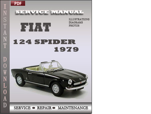 Product picture Fiat 124 Spider 1979 Factory Service Repair Manual Download