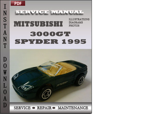 Product picture Mitsubishi 3000GT Spyder 1995 Factory Service Repair Manual Download