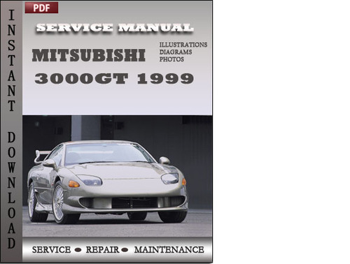 Product picture Mitsubishi 3000GT 1999 Factory Service Repair Manual Download