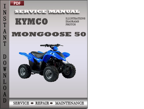 Product picture Kymco Mongoose 50 Factory Service Repair Manual Download