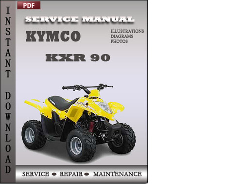 Product picture Kymco KXR 90 Factory Service Repair Manual Download