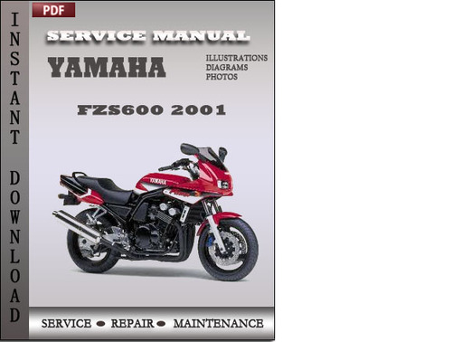 Product picture Yamaha FZS600 2001 Factory Service Repair Manual Download