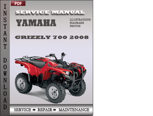 Product picture Yamaha Grizzly 700 2008 Factory Service Repair Manual Downlod