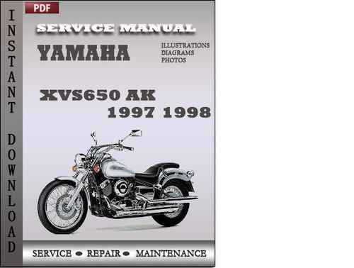 Product picture Yamaha XVS650 AK 1997 1998 Factory Service Repair Manual Download