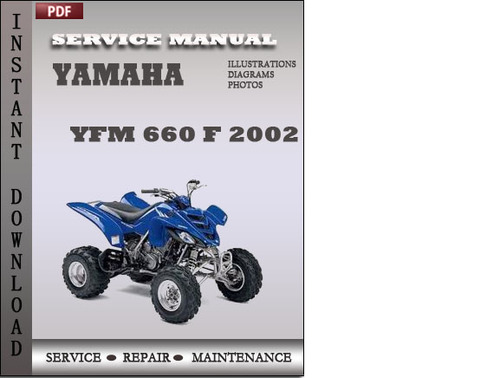 Product picture Yamaha YFM 660 F 2002 Factory Service Repair Manual Download