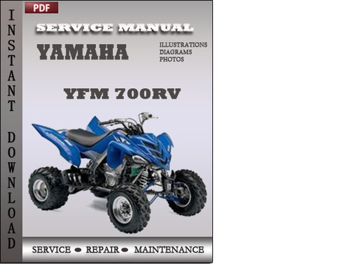 Product picture Yamaha YFM 700RV Factory Service Repair Manual Download