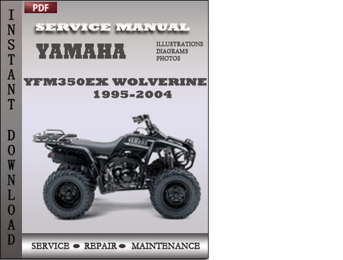Product picture Yamaha YFM350EX Wolverine 1995-2000 Factory Service Repair Manual Download