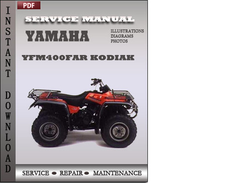 Product picture Yamaha YFM400FAR Kodiak Factory Service Repair Manual Download