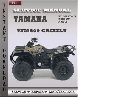 Product picture Yamaha YFM600 Grizzly Factory Service Repair Manual Download