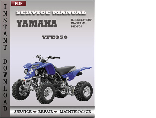 Product picture Yamaha YFZ350 Factory Service Repair Manual Download