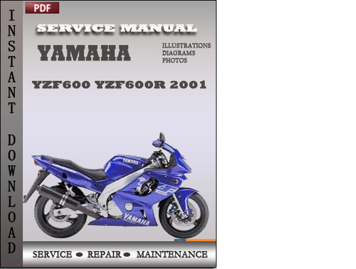 Product picture Yamaha YZF600 YZF600R 2001 Factory Service Repair Manual Download