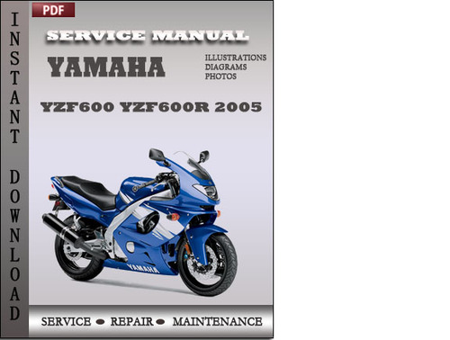 Product picture Yamaha YZF600 YZF600R 2005 Factory Service Repair Manual Download