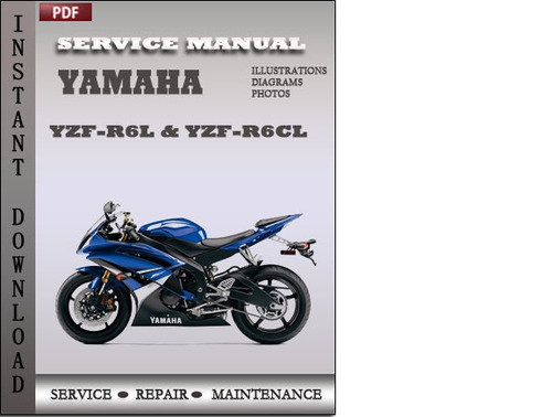 Product picture Yamaha YZF-R6L & YZF-R6CL Factory Service Repair Manual Download