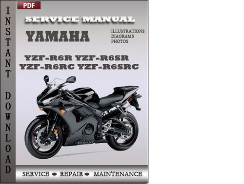 Product picture Yamaha YZF-R6R YZF-R6SR YZF-R6RC YZF-R6SRC Factory Service Repair Manual Download